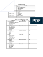 Jadwal Audit