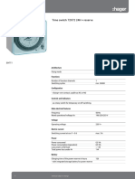 Hager EH711 Data Sheet