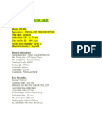 Decanter Specification Sheet DP 355