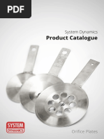 Catalogue Orifice Plates