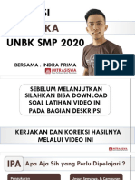 IPA FISIKA UNBK SMP 2020