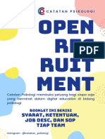 Open Recruitment Capsi PDF