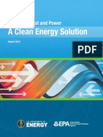 Combined Heat and Power A Clean Energy Solution