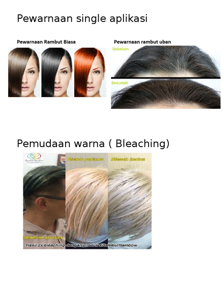 Pewarnaan Rambut Pdf
