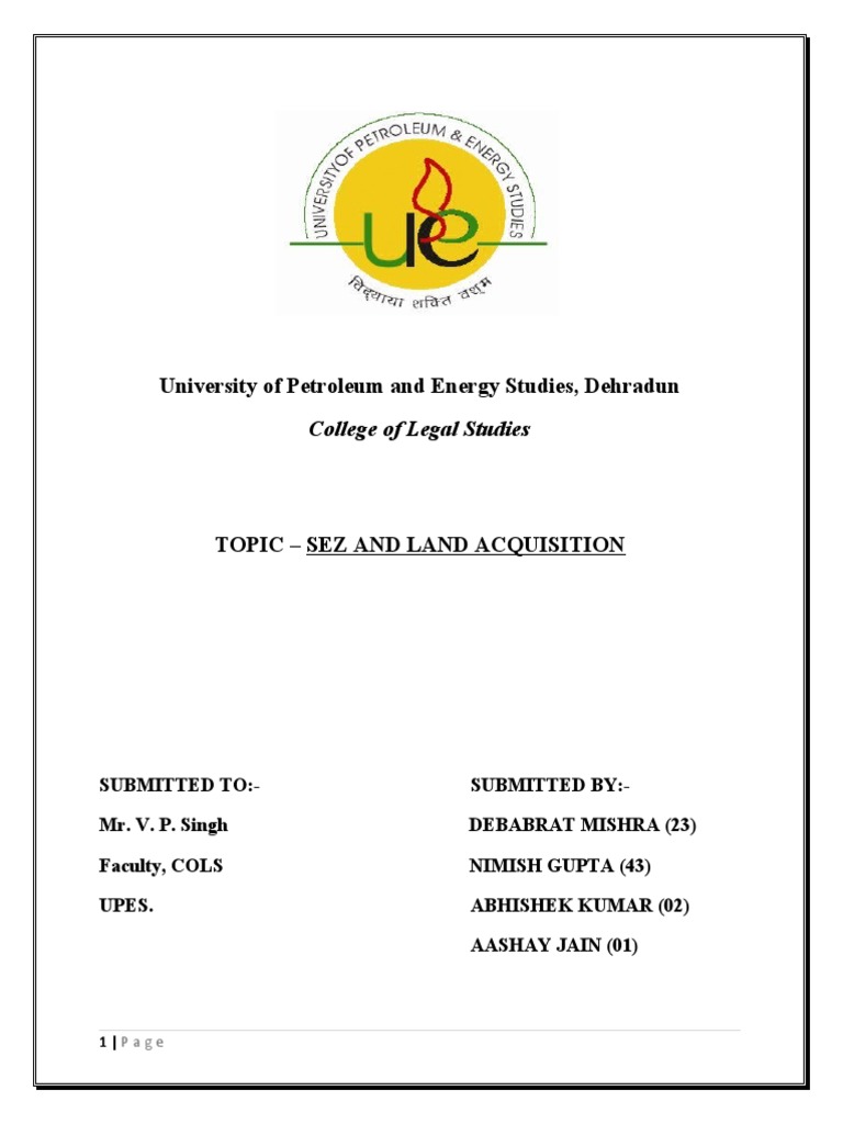 Land Law Project PDF Eminent Domain Taxes