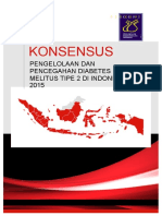 konsensus pengelolaan dan pencegahan DM di Indonesia