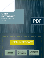 USER INTERFACE DESAIN