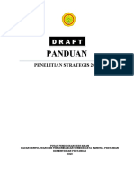 Draft Panduan Penelitian Strategis Kementerian Pertanian