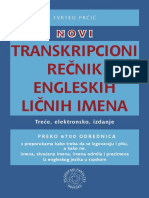 Transkripcioni Rečnik Ličnih Imena