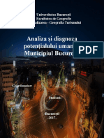 Analiza Si Diagnoza Potentialului Uman in Municipiul