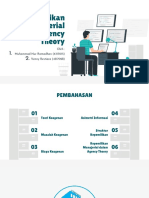 Kepemilikan Manajerial Dalam Agency Theory (Kelompok 5)