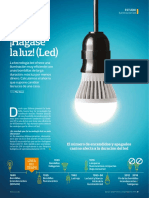 Led iluminación guía ahorro 40W