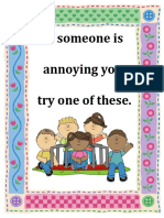 WhattodowhensomeoneisannoyingyouConflictResolutionPoster PDF