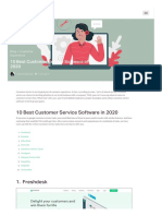 10 Best Customer Service Software of 2020