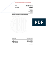 NBR 10898 - 2013 - Sistema de Iluminação de Emergência PDF