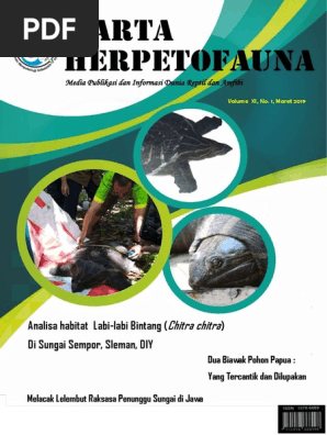 Warta Herpetofauna Vol - XI, No.1, Maret 2019  PDF