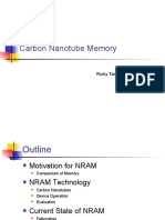 Carbon Nanotube Memory: Ricky Taing