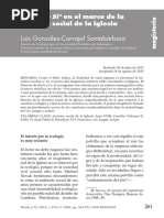 Laudato Si en El Marco de La Doctrina Social de La Iglesia - Luis González-Carvajal