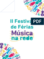 II Festival de Férias Música Na Rede - Programação PDF