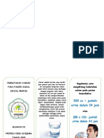 Leaflet Pembatasan Cairan Dan Elektrolit Pada Pasien Hemodialisa