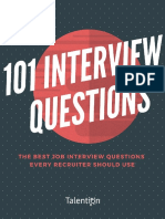 101 Interview Questions