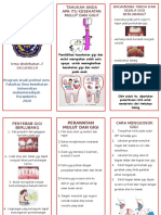 Leaflet Kesehatan Gigi