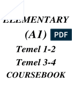 Elementary (A1) Coursebook 2019