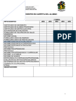 ANTECEDENTES DEL ALUMNO EN ARCHIVADORES