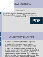 Democrazia Legittimità