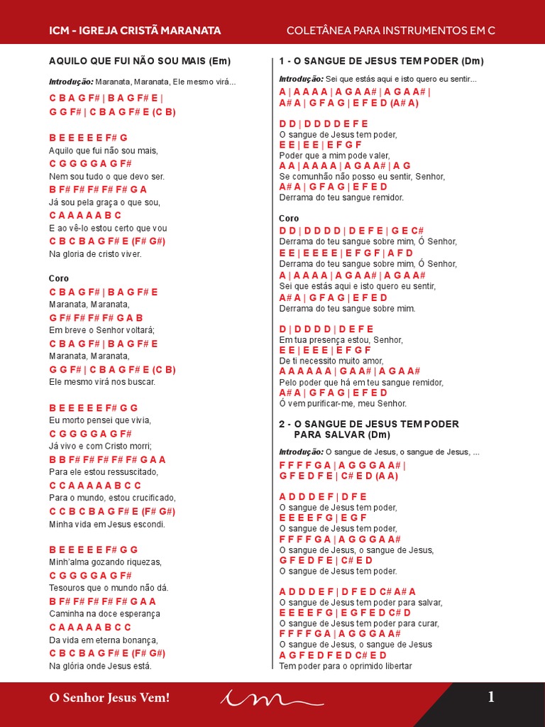 Coletânea Com Cifra Melódica PDF