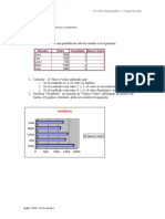 Excel gráficos función si