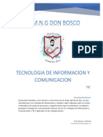 Tecnologia de informacion y comunicacion Don Bosco