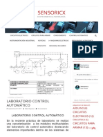 LABORATORIO DE CONTROL AUTOMÁTICO. Guía Completa PDF
