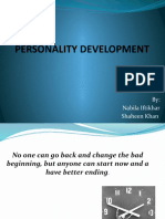 Personality Development: By: Nabila Iftikhar Shaheen Khan
