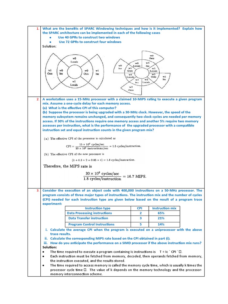 COMPUTER ARCHITECTURE PROBLEMS AND SOLUTIONS PDF intelligence overview