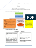 Tema 2 Cpe, Legislación y Aspectos Ambientales en Bolivia