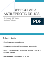 Anti Tubercular & Antileprotic Drugs