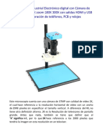 Microscopio Digital 2K 37MP para Reparación