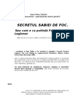 Secretul Sabiei de Foc Formatul Lesne Transformabil in Pagina Web