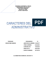 Caracteres del acto administrativo: Presunción de legitimidad y ejecutoriedad