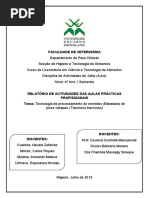 Tecnologia de Processamento Do Pescado