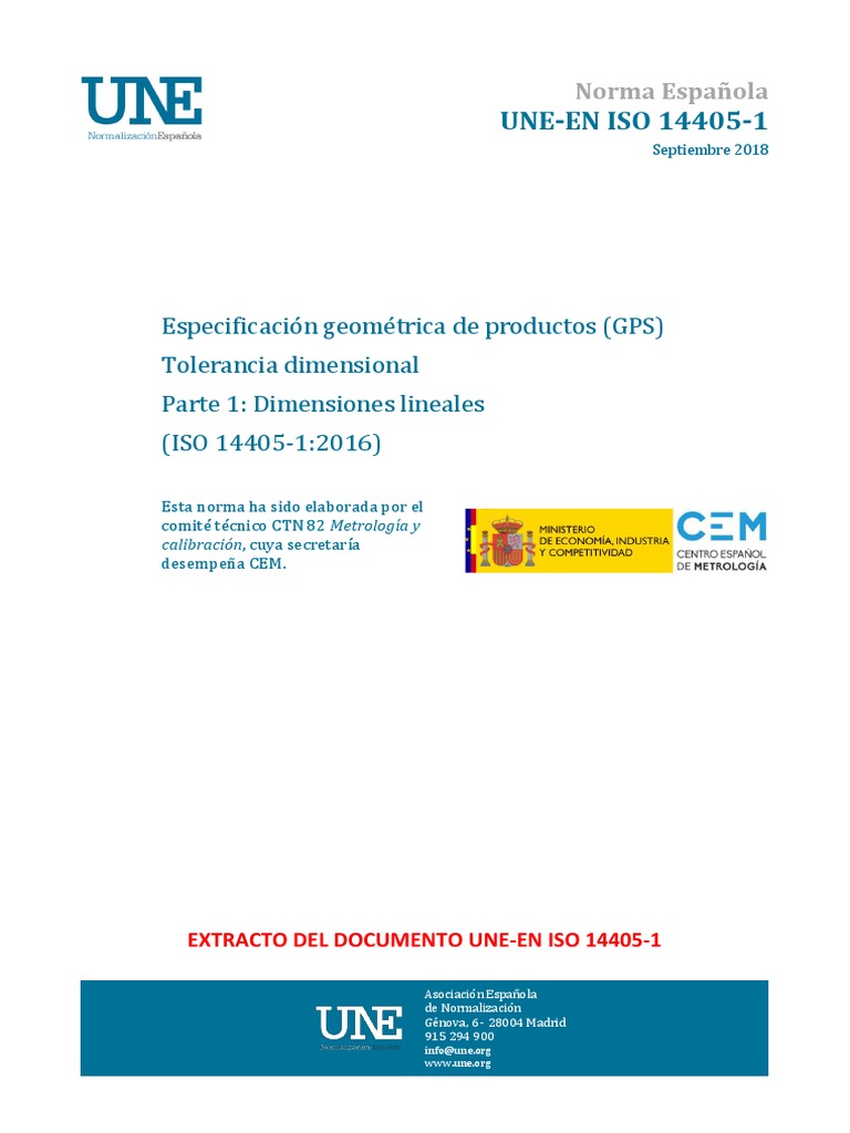 Iso 14405 | PDF | Diámetro | Dimensión