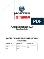 PLAN DE EMERGENCIA MASTER