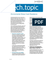 Tech Topic Environmental Stress Crack Resistance