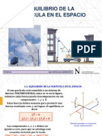 Equilibrio de La Particula en El Espacio PDF