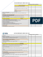 Lista de verificação ISO 14001