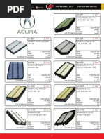 01.0) Filtros de Aire Automotriz Catalogo 2017SEP05 PDF