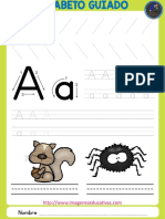 Abecedario Guiado Animales Fichas PDF 1 PDF