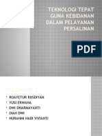 Teknologi Tepat Guna Kebidanan Dalam Pelayanan Persalinan