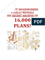 TedsWoodworking 16,000 Woodworking Plans A